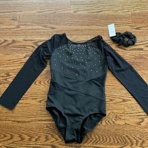 Girls Justice Long sleeve leotard size 8